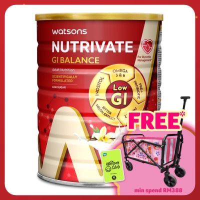 WATSONS Nutrivate GI Balance Adult Nutrition Powder 850g