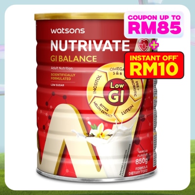 WATSONS Nutrivate GI Balance Adult Nutrition Powder 850g