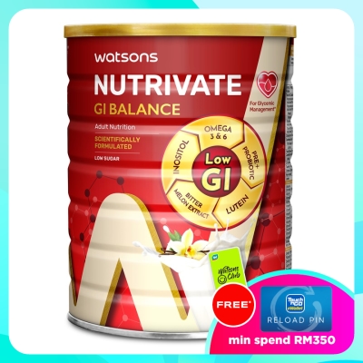 WATSONS Nutrivate GI Balance Adult Nutrition Powder 850g image