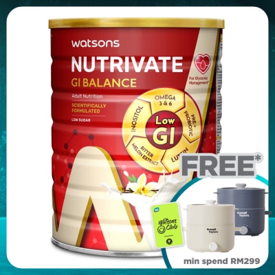 WATSONS Nutrivate GI Balance Adult Nutrition Powder 850g