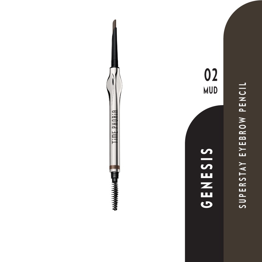 Genesis Superstay Eyebrow Pencil 02 Mud
