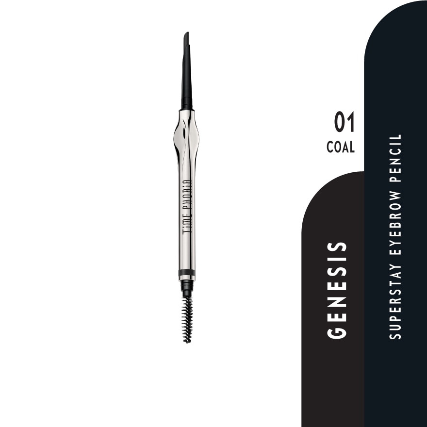 Genesis Superstay Eyebrow Pencil 01 Coal