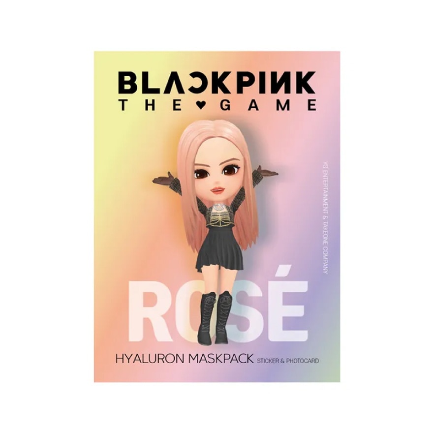 The Game_Rosé Series Hyaluron Maskpack 7S