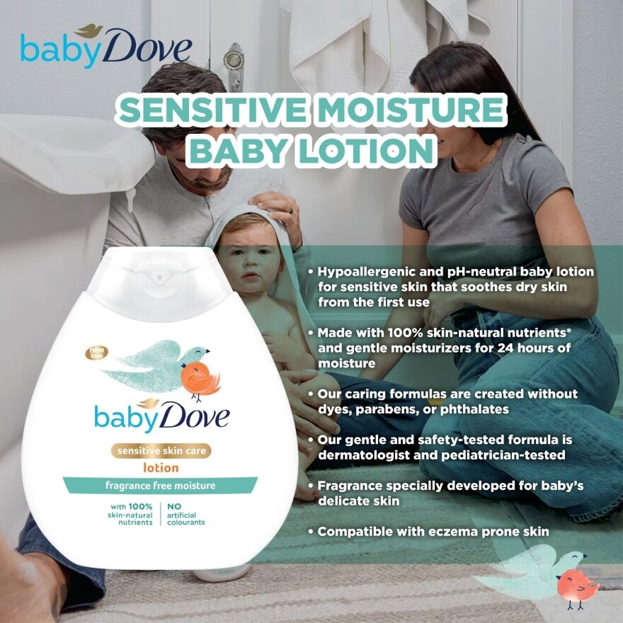 Fragrance Free Sensitive Moisture Lotion 200ml