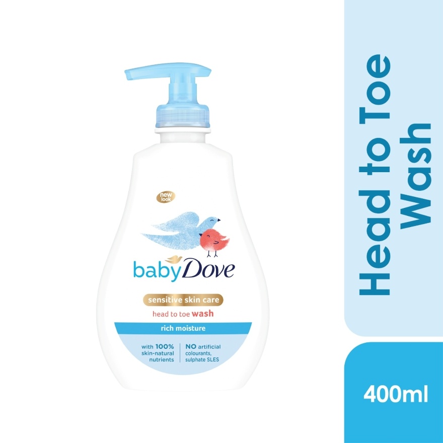 Rich Moisture Head to Toe Wash 400ml