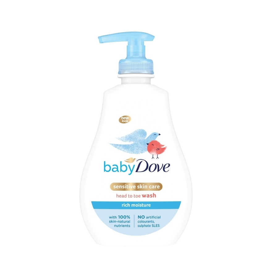 Rich Moisture Head to Toe Wash 400ml