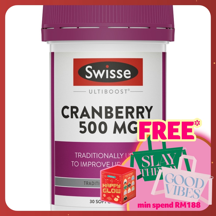 Ultiboost Cranberry 500mg 30s