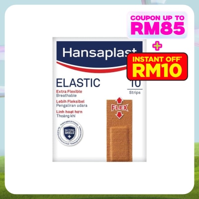 HANSAPLAST Elastic Plaster 10 Strips
