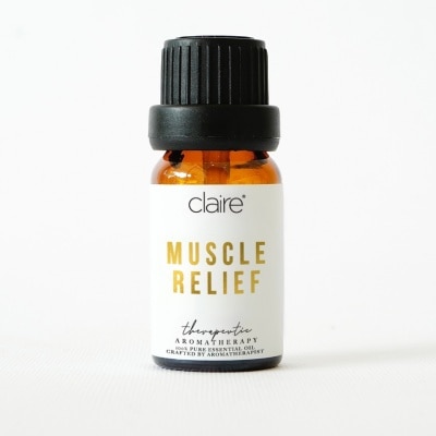 CLAIRE ORGANICS Muscle Relief Essential Oil 10ml