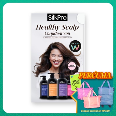 SILKPRO - [Not For Sale] Hair Fall Shampoo + Treatment sachet 1's