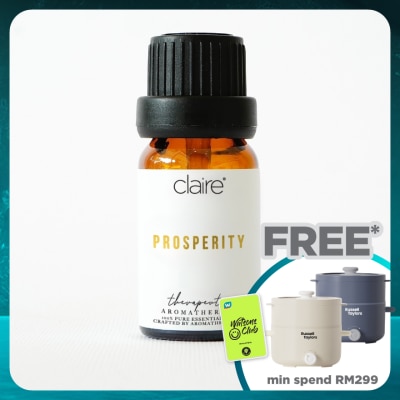 CLAIRE ORGANICS Prosperity Essential Oil 10ml