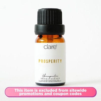CLAIRE ORGANICS - Prosperity Essential Oil 10ml