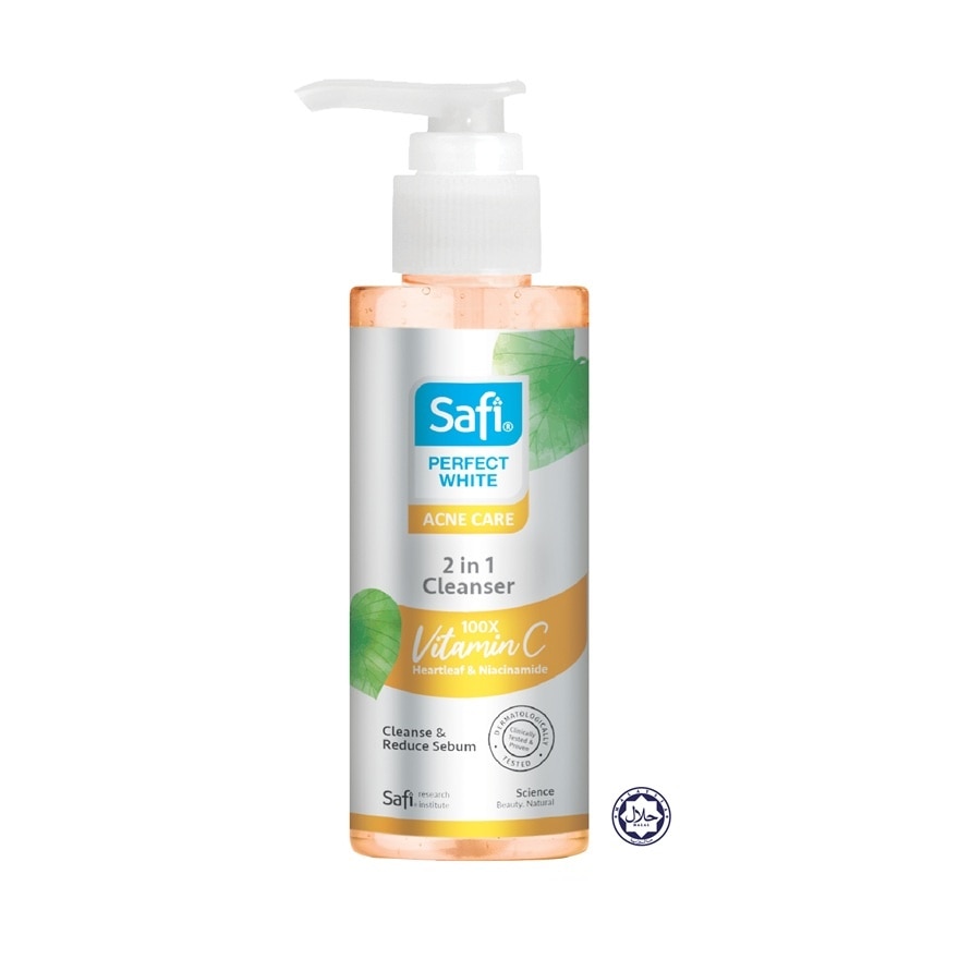 Perfect White Acne Care 2 In 1 Cleanser 160ml