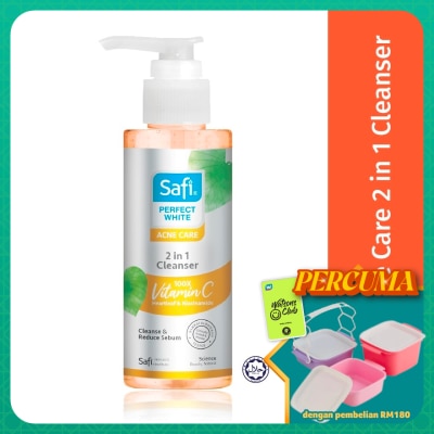 SAFI - Perfect White Acne Care 2 In 1 Cleanser 160ml