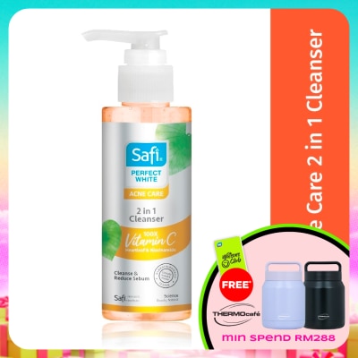 SAFI - Perfect White Acne Care 2 In 1 Cleanser 160ml