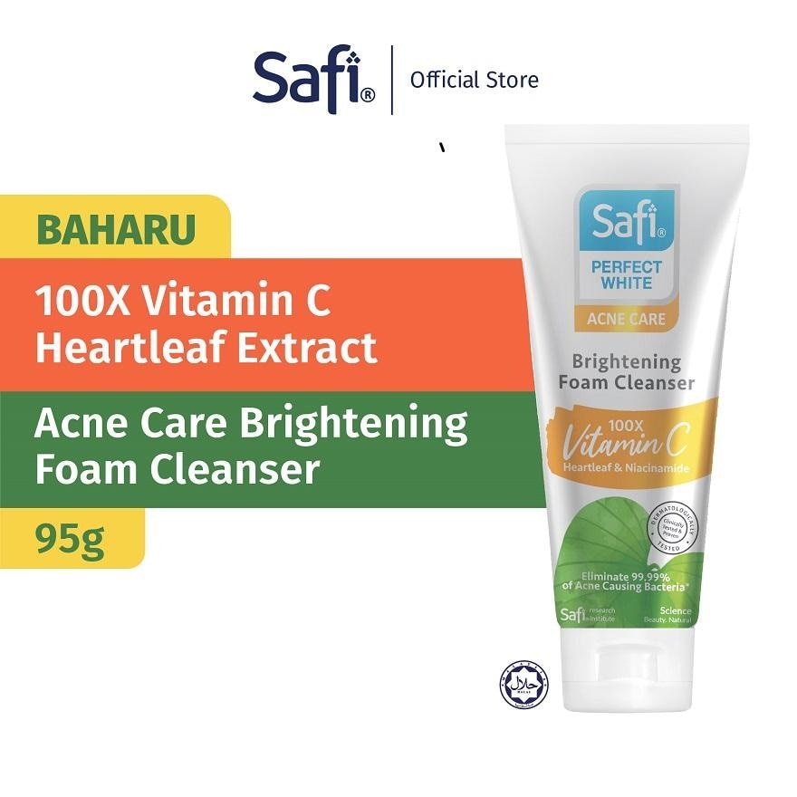 Perfect White Acne Care Brightening Foam Cleanser 95g