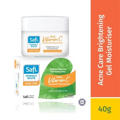 SAFI Perfect White Acne Brightening Acne Gel Moisturiser 40g