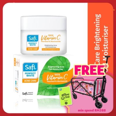 SAFI Perfect White Acne Brightening Acne Gel Moisturiser 40g