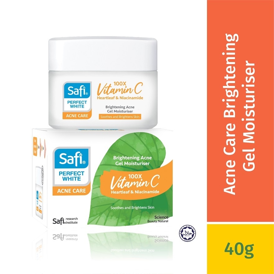 Perfect White Acne Brightening Acne Gel Moisturiser 40g