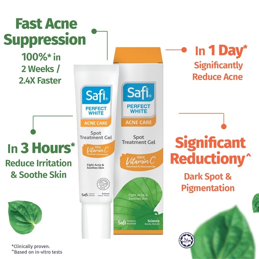 Perfect White Acne Spot Treatment Gel 12g