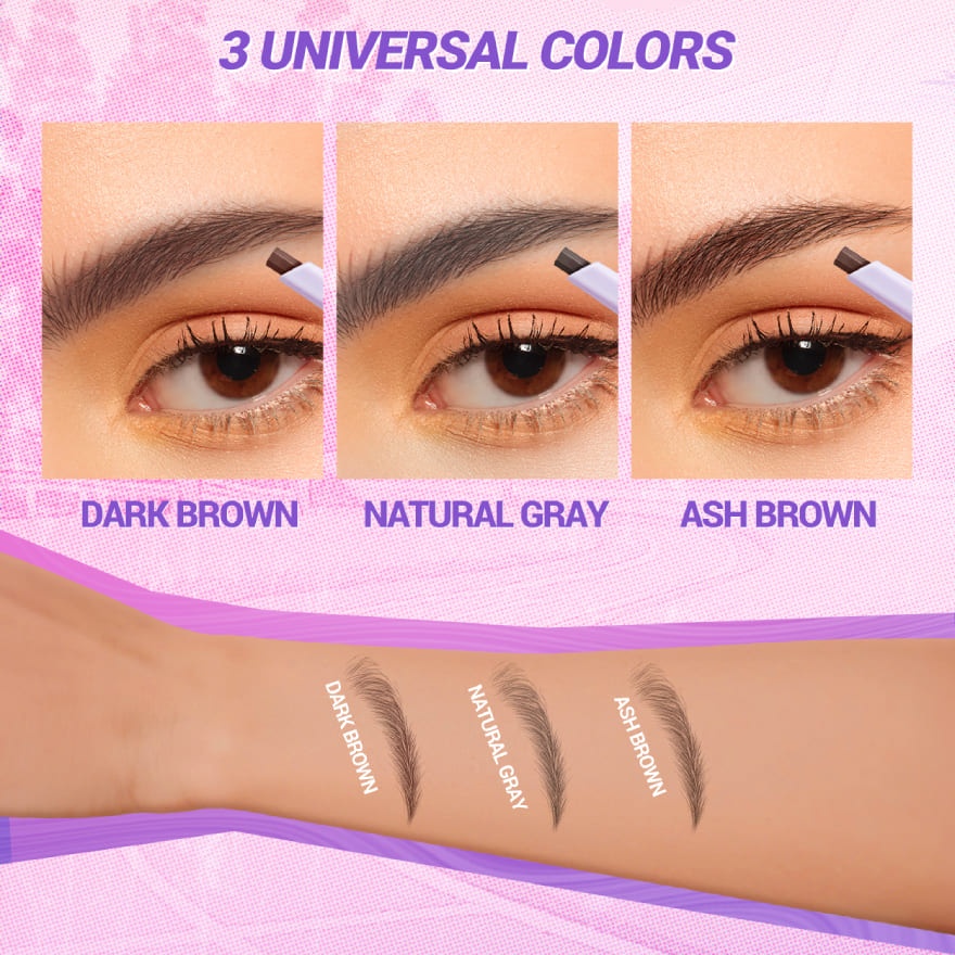 Lock & Shape! Slim-Fit Eyebrow Pencil Dark Brown
