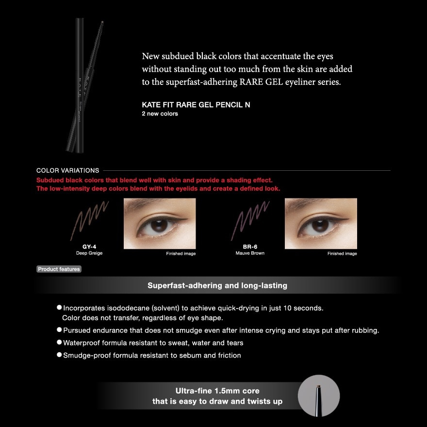 Fit Rare Gel Pencil N Gy4