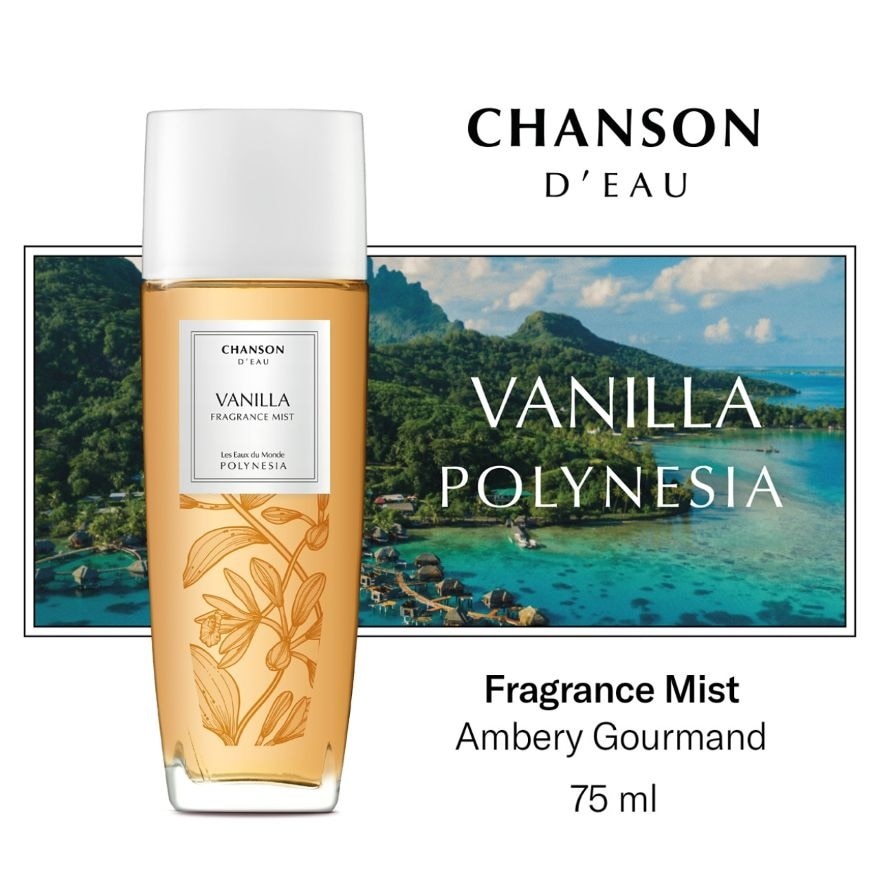 Vanilla Fragrance Mist (Polynesia) 75ML