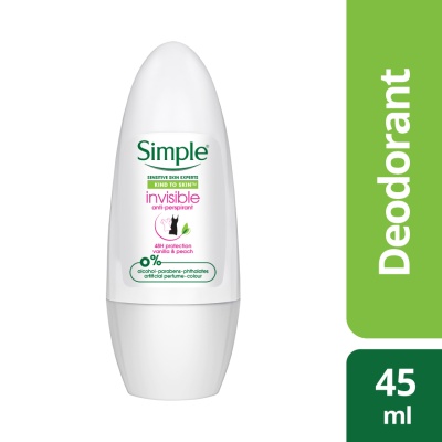 SIMPLE - Roll on Deodorant Invisible 45ml