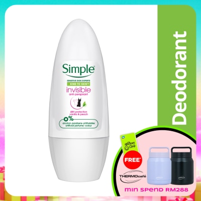 SIMPLE - Roll on Deodorant Invisible 45ml