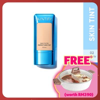 SKINTIFIC Daily Filter Perfect Skin Tint 02 Ivory 28g
