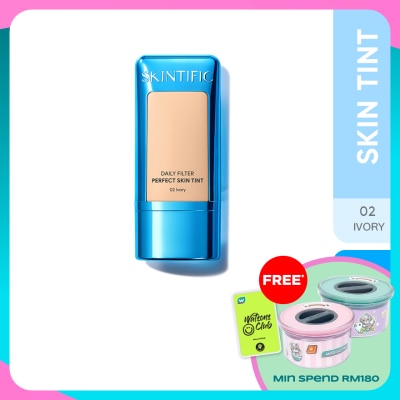 SKINTIFIC Daily Filter Perfect Skin Tint 02 Ivory 28g