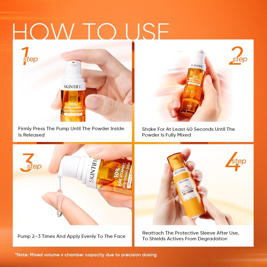 10% Pure Vitamin C Brightening Serum 20ml