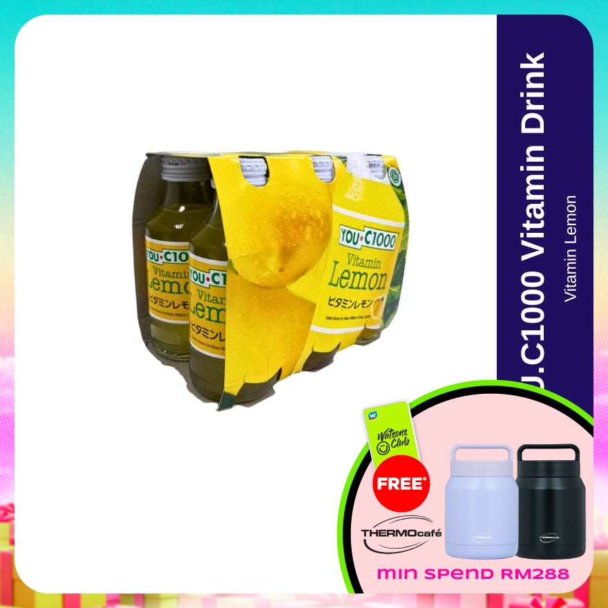 Vitamin Lemon Drink 6x140ml