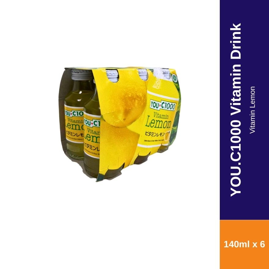 Vitamin Lemon Drink 6x140ml