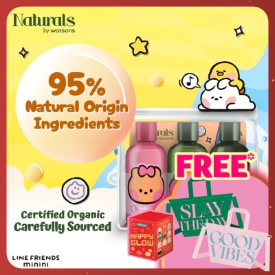 NATURALS BY WATSONS Travel Set 100ml 3s