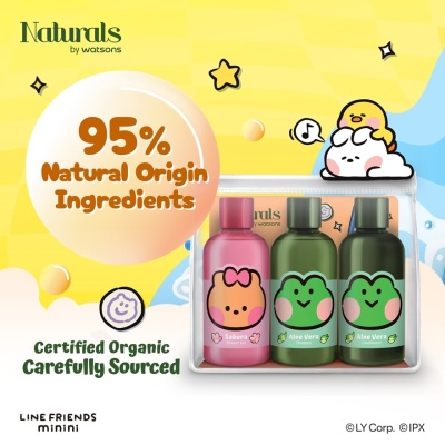 NATURALS BY WATSONS - Travel Set 100ml 3s