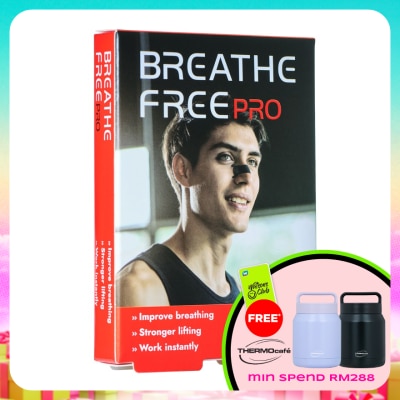 BREATHE FREE - Pro Nasal Strips (Stronger Lifting) 10's