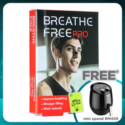 BREATHE FREE Pro Nasal Strips (Stronger Lifting) 10's