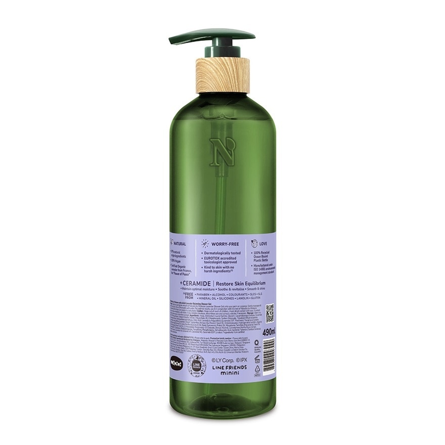 Lavender Balancing Shower Gel 490ml