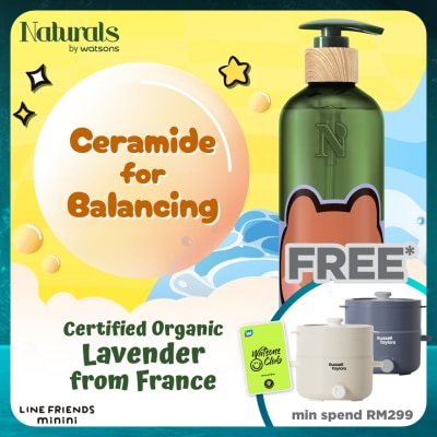 NATURALS BY WATSONS Lavender Balancing Shower Gel 490ml