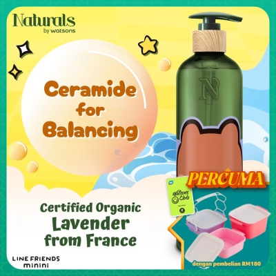 NATURALS BY WATSONS - Lavender Balancing Shower Gel 490ml