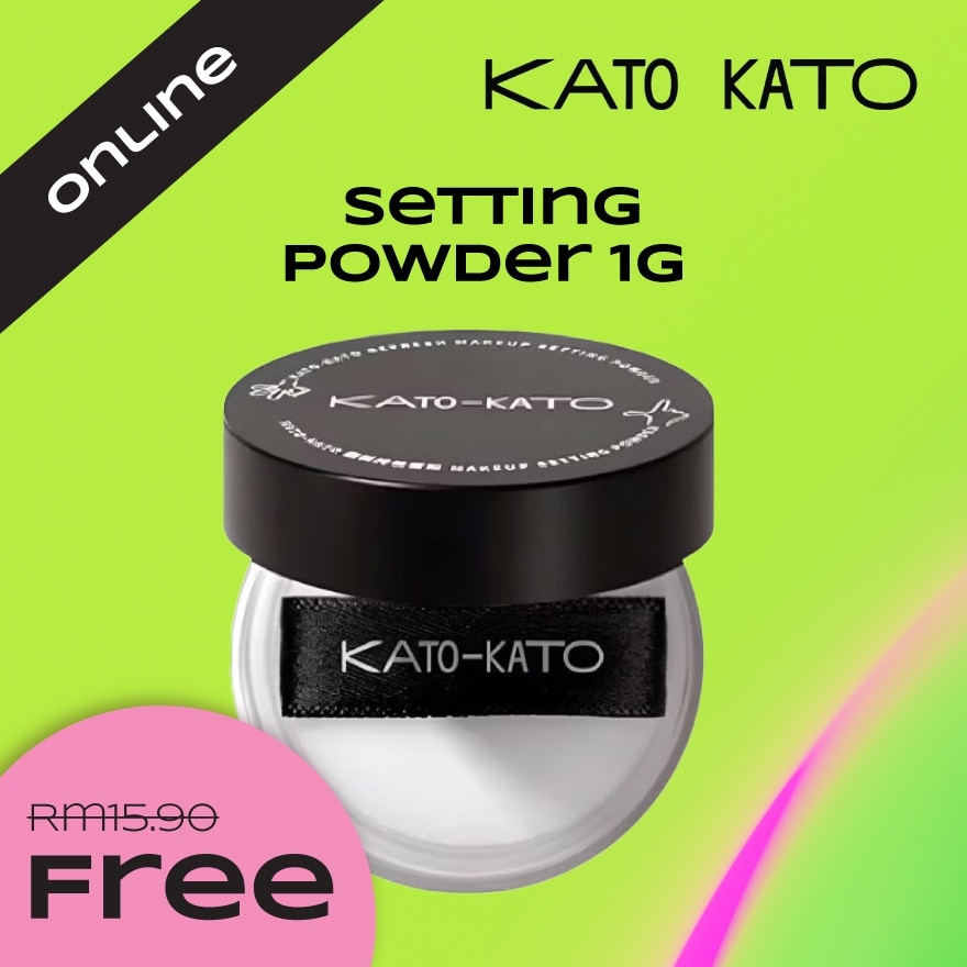 FREE Watsons Online e-Voucher For Kato Setting Powder 1G