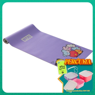 WATSONS - BT21 Yoga Mat 5mm 1s