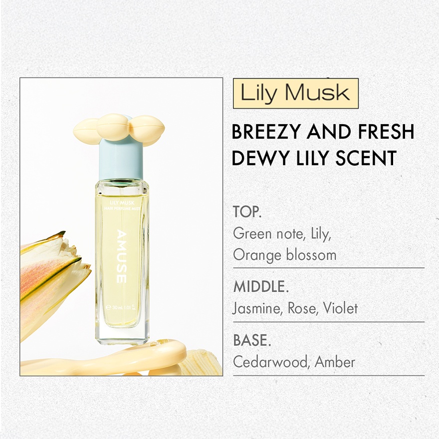 Hair Perfume Mist Lily Musk 30ml image
