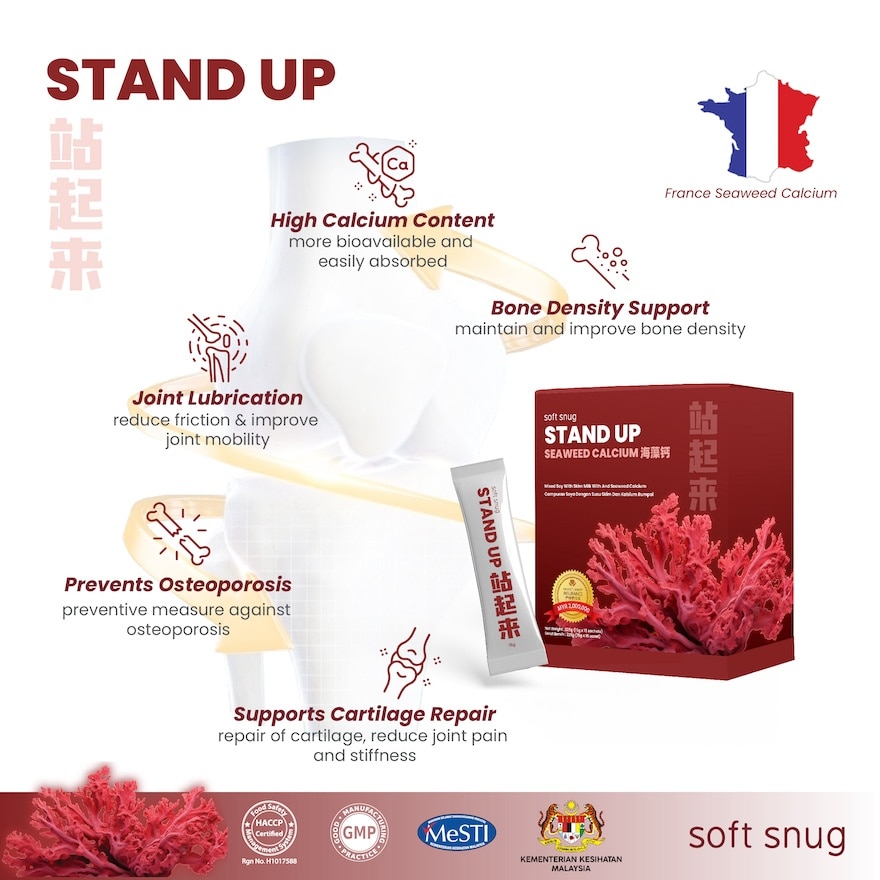 Standup Seaweed Calcium 6 boxes