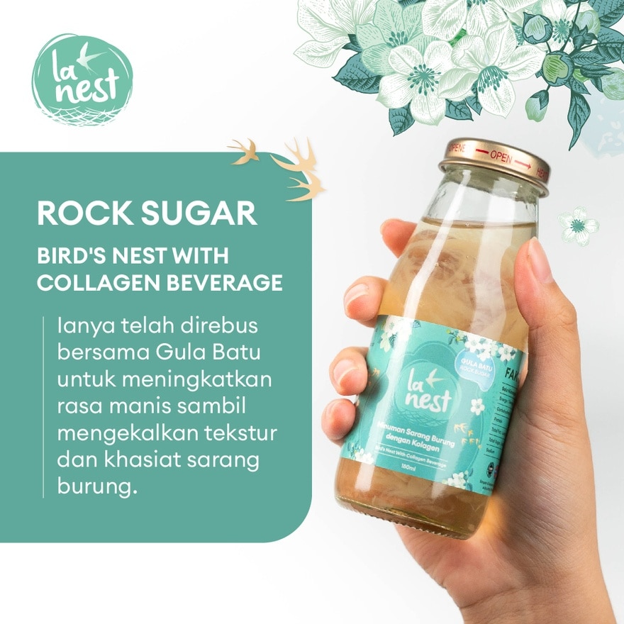 Bird's Nest Collagen beverage 3-in-1 box set (180ml x 3 bottles)
