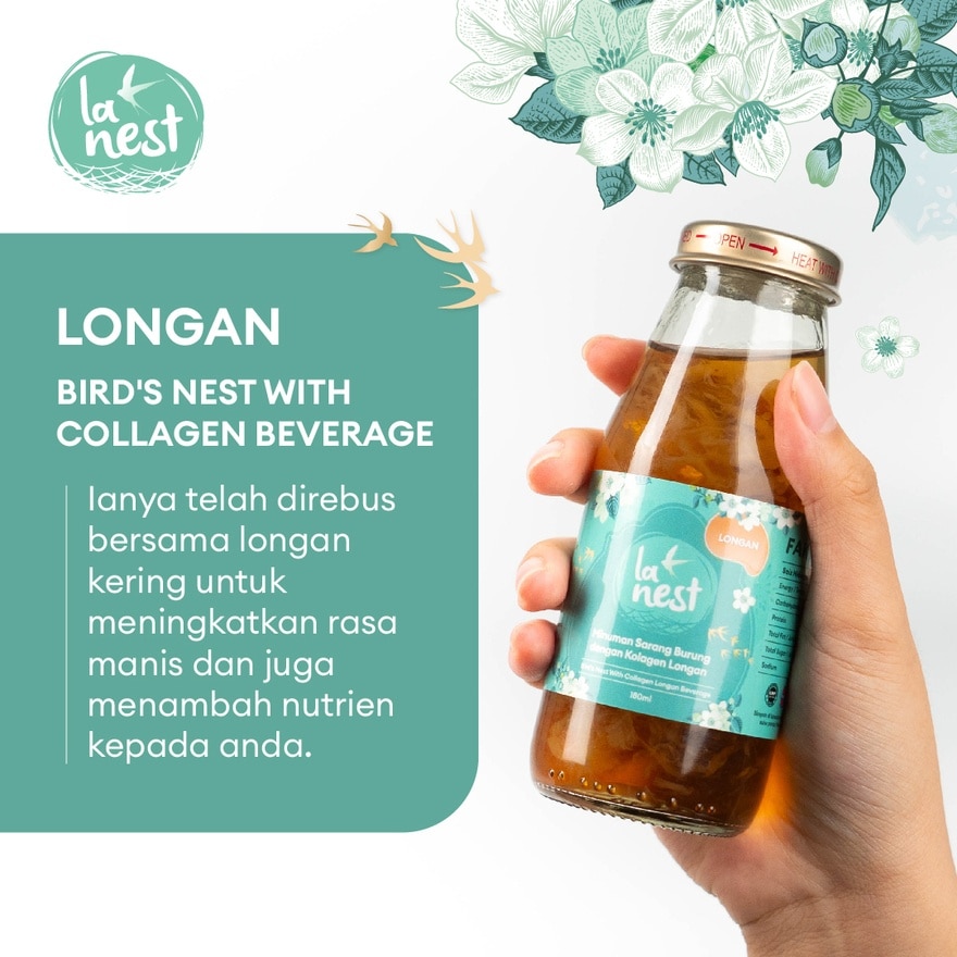 Bird's Nest Collagen beverage 3-in-1 box set (180ml x 3 bottles)