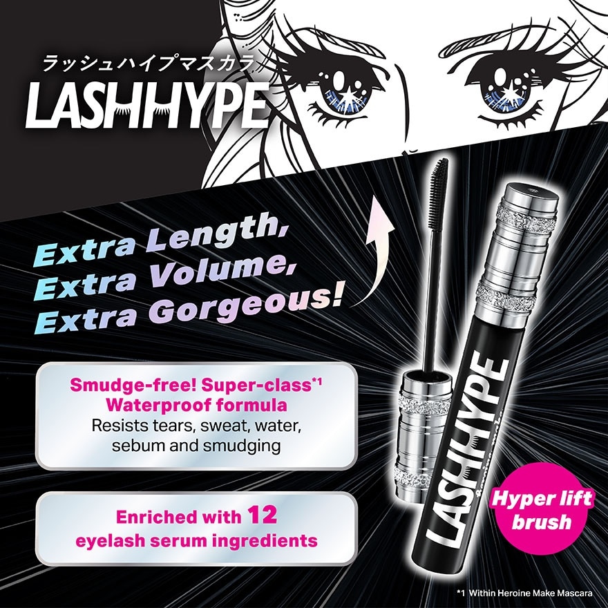 Heroine Make Lash Hype Mascara