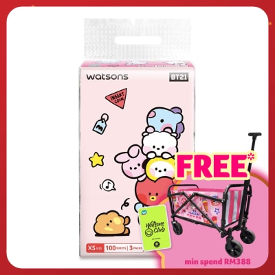 WATSONS BT21 Facial Tissue 3x100s