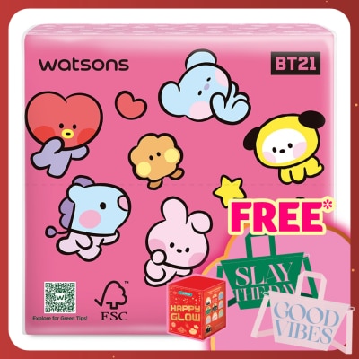 WATSONS Facial Tissue 3x100s